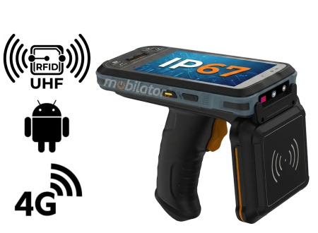 MobiPad HS7000N v.5 - Wydajne kolektory z mocną baterią 11700mAh, NFC, Honeywell N5703, RFID UHF do zastosowania w magazynie (8GB + 128GB ROM)