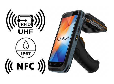 MobiPad HS7200N v.4 - A solid logistics terminal with a 720x1280 resolution screen and a 6" diagonal, 8GB RAM, 128GB ROM, an efficient MTK6765 processor and NFC