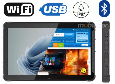 Przemysłowy tablet DS-12CTR Windows IoT z UHF 5m