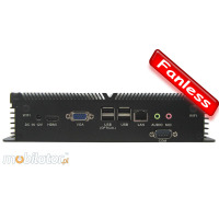 Przemysłowy Fanless MiniPC IBOX-D2550B