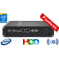 Industrial Fanless MiniPC IBOX-ZPC-H6-X4 Top (3G)