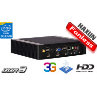 MiniPC Industrial Fanless MBOX-K900-Celeron v.3