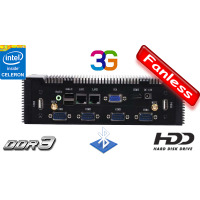 MiniPC Przemysłowy Fanless MBOX-K900-Celeron 2RJ45 v.3