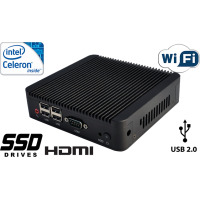 Industrial Fanless MiniPC mBOX Nuc Q100N-01 v.3