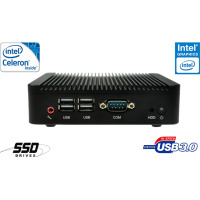 3 sztuki Przemysłowy Fanless MiniPC mBOX Nuc Q180S-01 v.2