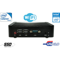 10 sztuk Przemysłowy Fanless MiniPC mBOX Nuc Q180S-01 v.3