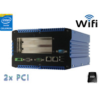 Fanless Industrial Computer MiniPC IBOX- 1037UE (2PCI) v.3