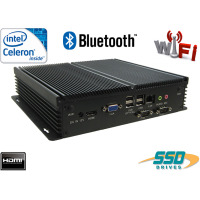 Komputer Przemysłowy Fanless MiniPC IBOX-J1900B Top (WiFi + Bluetooth)