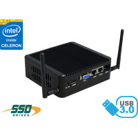 Przemysłowy Komputer Fanless MiniPC  Nuc BAREBONE IBOX-Nano- J1800 N2A