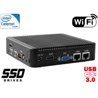 Komputer Przemysłowy Fanless MiniPC IBOX-Nano-J1900 N1a v.1