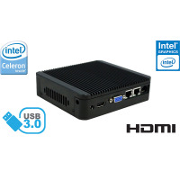 Industrial Computer Fanless MiniPC Nuc IBOX-Nano- J1900 N2B v.2