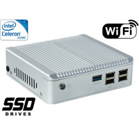 Przemysłowy Komputer Fanless MiniPC Nuc IBOX-Nano-J1900-N7 v.2