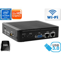 Przemysłowy Komputer Fanless MiniPC Nuc IBOX-501 N1-A v.2
