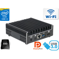Industrial Computer Fanless MiniPC IBOX-Core I3-4030U-NUC1 v.2