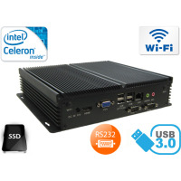 Industrial Computer Fanless  MiniPC IBOX-203 v.5