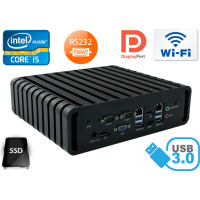 Przemysłowy Komputer Fanless MiniPC IBOX-QM87 i5 v.5