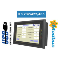 Industrial operator panel with touchscreen  HMI MK-050AE IP65 COM Port