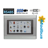 Industrial operator panel with touchscreen  HMI MK-070-4EU01 IP65