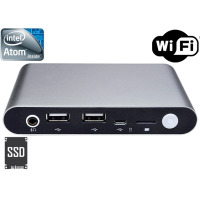 Industrial Computer Fanless MiniPC mBOX-Q110 Z3735F v.2