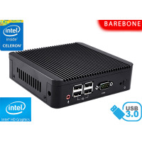Industrial Fanless MiniPC mBOX Nuc Q190N-02 v.Barebone