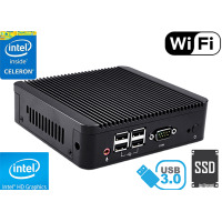 Przemysłowy Fanless MiniPC mBOX Nuc Q190N-02 v.3