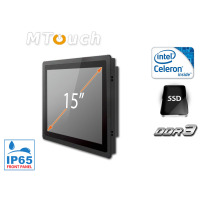 Operator Panel Industria with capacitive screen Fanless MobiBOX IP65 J1900 15 v.1.1