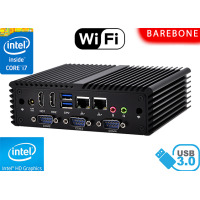 Computer Industrial Fanless MiniPC mBOX Nuc Q470P v.Barebone