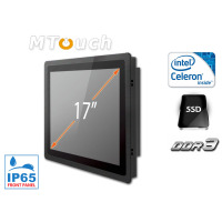 Operatorski Panel Przemysłowy z ekranem Pojemnościowym Fanless MobiBOX IP65 J1900 17 v.1.1