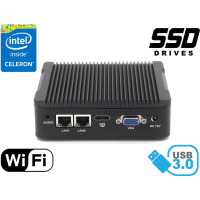3 YEARS WARRANTY Industrial Computer Fanless MiniPC HyBOX 07PMF-J1900-2C v.4