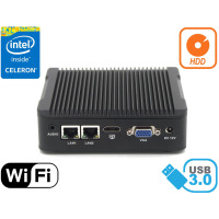 3 YEARS WARRANTY Industrial Computer Fanless MiniPC HyBOX 07PMF-J1900-2C v.5