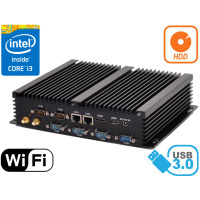 3 YEARS WARRANTY Industrial Computer Fanless MiniPC HyBOX 0B4PMF-i3-4010u v.3
