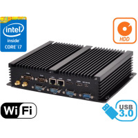 3 LATA GWARANCJI Komputer Przemysłowy Fanless MiniPC HyBOX 0B4PMF-i7-5550U v.5