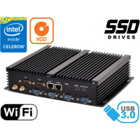 3 LATA GWARANCJI Komputer Przemysłowy Fanless MiniPC HyBOX 0B4PMF-2955U v.9