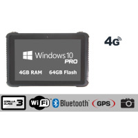 Wzmocniony wodoszczelny tablet przemysłowy Emdoor I16H 4G 4GB RAM 64GB ROM - Win 10 Pro Licencja