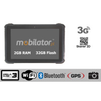 Wzmocniony wodoszczelny tablet przemysłowy Emdoor I16H 2D