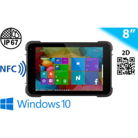 Pyłoszczelny wstrząsoodporny tablet przemysłowy Emdoor I86H 2D NFC