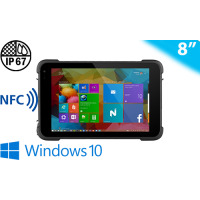 Pyłoszczelny wstrząsoodporny tablet przemysłowy Emdoor I86H NFC