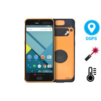 Wzmocniony wodoodporny przemysłowy kolektor danych Speedata KT55 + DGPS + Dalmierz laserowy + Czujnik temperatury