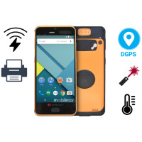 Wzmocniony wodoodporny przemysłowy kolektor danych Speedata KT55 + Drukarka + DGPS + Dalmierz laserowy + Czujnik temperatury + Ładowanie bezprzewodowe