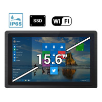 Reinforced Resistant Industrial Panel PC MobiBOX IP65 1037U 15.6 v.4.1