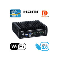 Durable Computer Industrial FanlessMiniPC IBOX-N13C i5 WiFi v.3