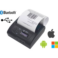 Mobile Printer MobiPrint MXC 8020 Android IOS - Bluetooth, USB RS232