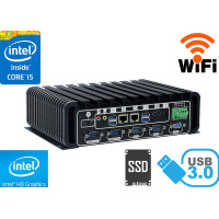 Durable Computer Industrial Fanless MiniPC IBOX-60011 WiFi v.1