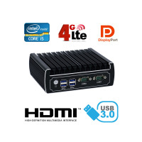 Wytrzymały mini Komputer Przemysłowy Bezwentylatorowy MiniPC IBOX-N13C i5 v.6