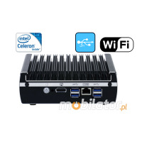 Rugged Mini Industrial Computer Fanless MiniPC IBOX-NM31A Barebone