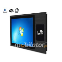 Operatorski Przemysłowy Panel PC dotykowy z czytnikiem RFID HF i skanerem 1D - MobiBOX J1900 19