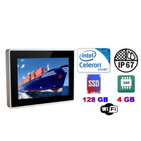 Touch screen computer (IP67 standard for the ENTIRE enclosure) - QBOX 12 (J1900)  v.4