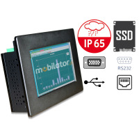 Wytrzymały i wzmocniony Przemysłowy PanelPC QMobiBOX 07 v.1