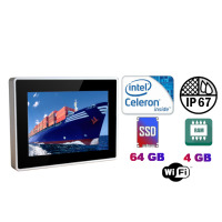 Touch screen computer (IP67 standard for the ENTIRE enclosure) - QBOX 12 (3855U) v.3