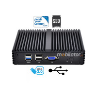 Rugged Computer Industry Fanless MiniPC mBOX Q190G4N v.1